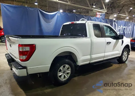 2021 Ford F150 Super Cab from USA, damaged, VIN 1FTEX1EP9MKD32106